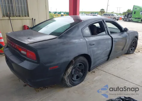 2013 Dodge Charger Police из США, поврежденный, VIN 2C3CDXAT3DH586198